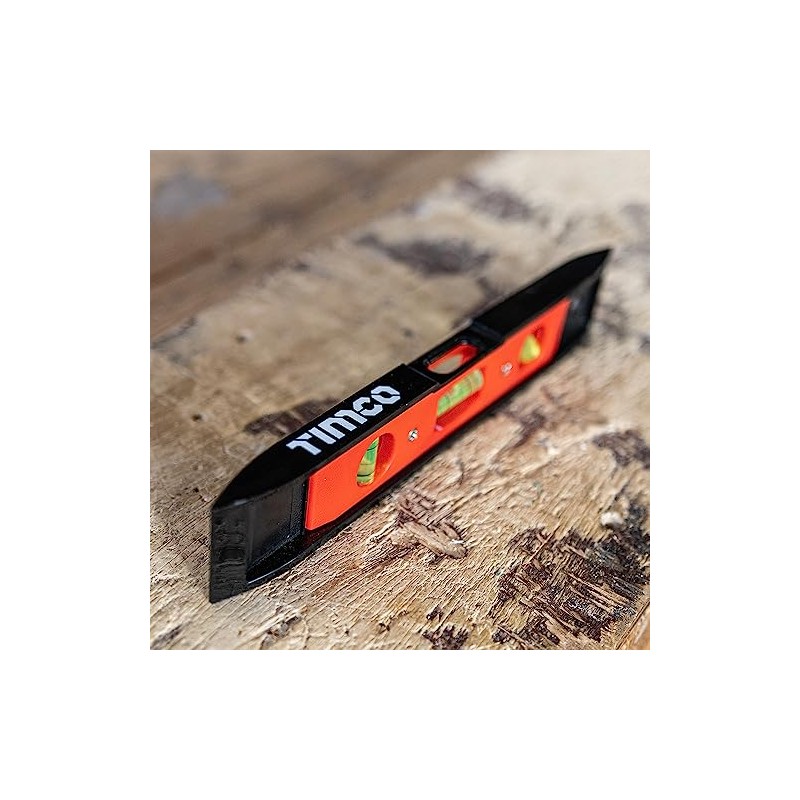 TIMCO - Toolbox Spirit Level - Plastic (Size 225mm -