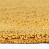 Homescapes Premium Shower Mat, Mustard Yellow, 50 x 50 cm