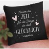 Shirtracer Cushion 50 x 50 cm - Statement with Sayings