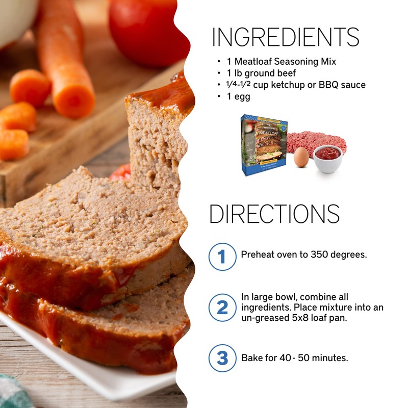 Southern Living Meatloaf Seasoning Mix, Meatloaf Seasoning & Spice for