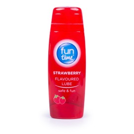Fun Time Strawberry Stimulating Lube 75ml (2 Pack) Bundled by Smart Cutie