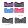 Set of 4 Ponytail Headband Winter Warmer Running Headband Ear
