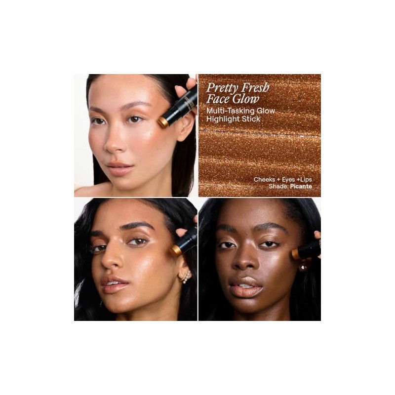 NUDESTIX Nudies Glow Highlighter Stick – Multi-Use Cream Highlighter for