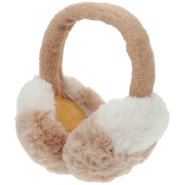 CZAYEFNH Ear Warmers Women, Foldable Fluffy Plush Earmuffs Winter Outdoor Comfortable Ear Warmers Teenagers Girls Stylish Ear Covers, black