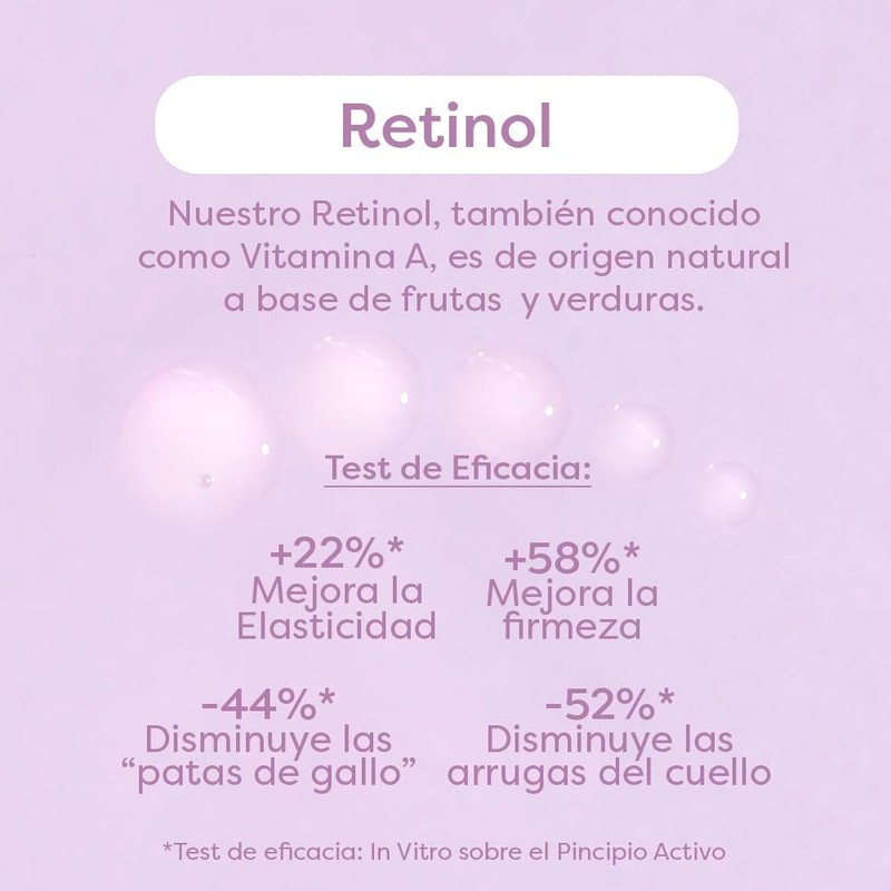Babaria Ampollas Tratamiento Anti-Edad Retinol, Transparente, 5 x 2 ml