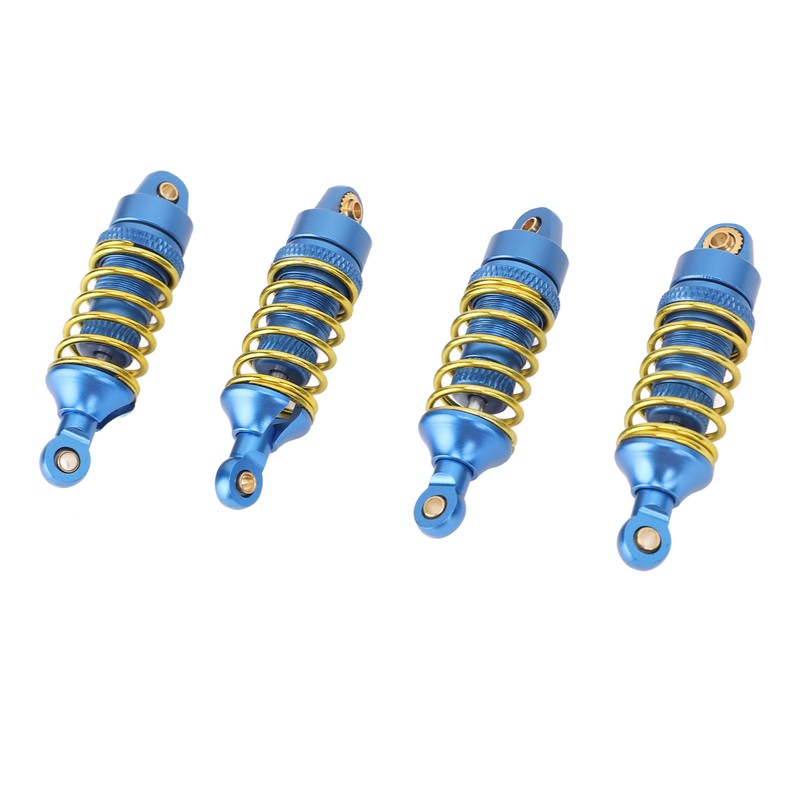 4Pcs RC Car Shock Absorber Aluminum Alloy Stable High Elasticity