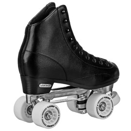 Pacer Stratos Traditional Quad Roller Skates, Black sz 8