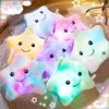 KAHEAUM LED Night Light UP Glow Star Pillow for Kids