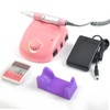 FOMIYES 2pcs Bracket Machine Electric Nail Polisher Manicure Kit Grinder