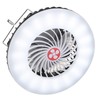 Portable Camping Lantern with Fan Solar USB Rechargeable LED Tent