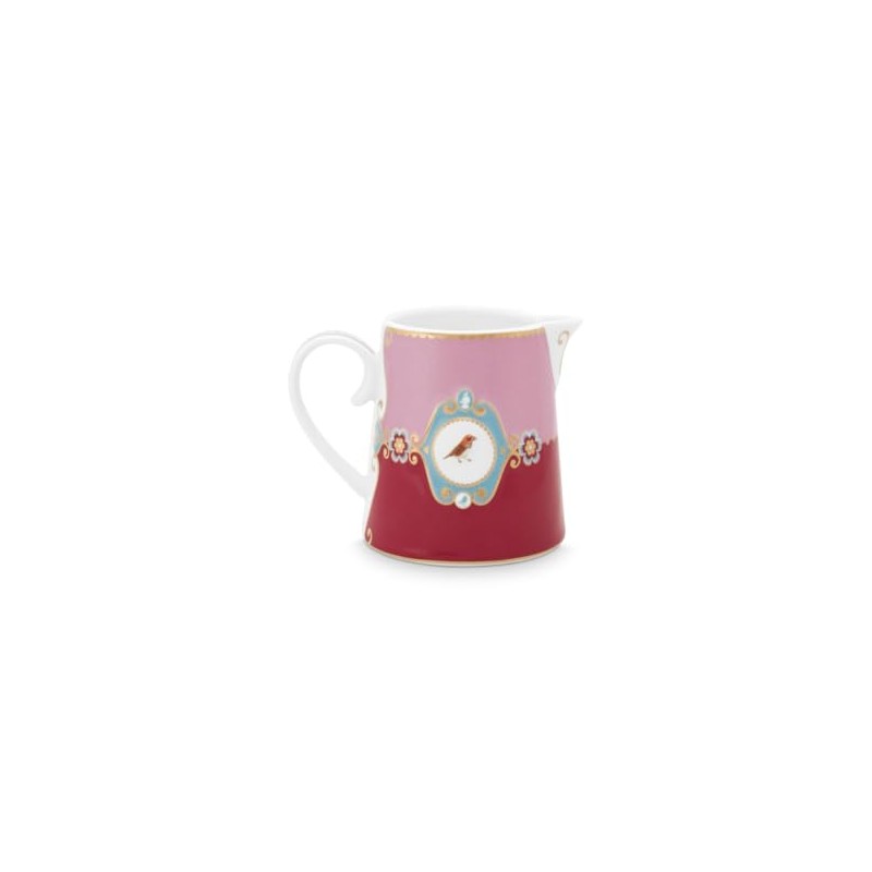 Pip Studio Love Birds Medallion Jug Red/Pink 270 ml