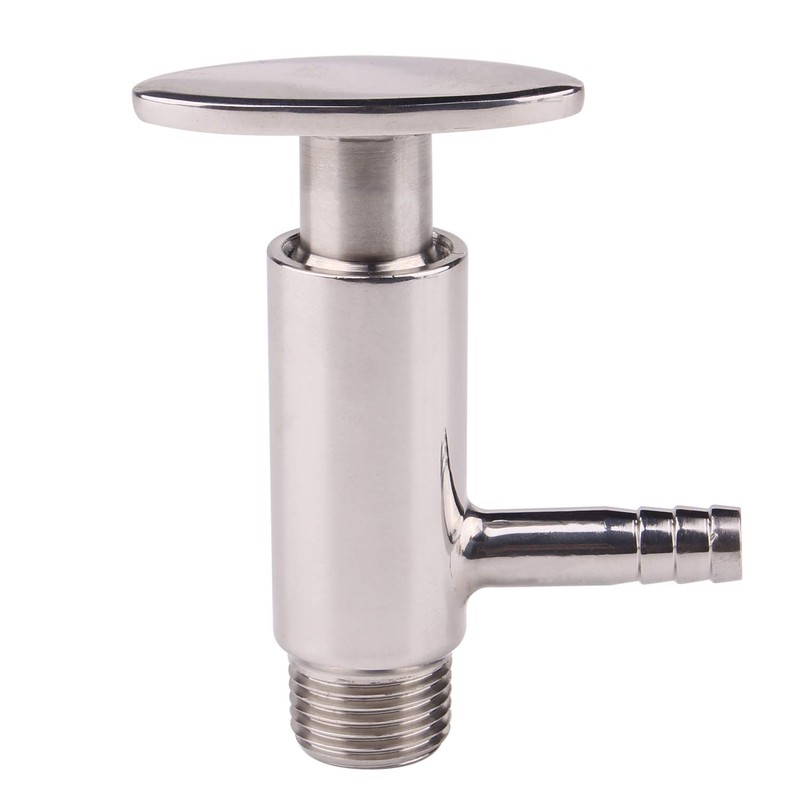 DERNORD Sample Cook Valve 0.5 Inch NPT Thread Sanitary Fitting