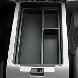 Vehicle OCD - Center Console Organizer Tray for Ford F150 (2009-2014) (Floor Shift w/Bucket Seat Only) - Made in USA - SLX141