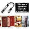 GIONAR Heavy Duty Door Security Chain Lock - Stainless Steel