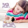 ChAusa 3 Pcs Guinea Pig Bed 26x33cm/15x20cm Small Animal Plush