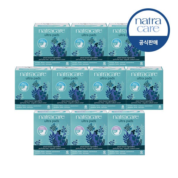 Natracare Ultra Pad Wing Economical C Set_7 medium size +