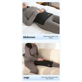 AOLIKES 30 x 42 cm Reusable Hot and Cold Gel Ice Pack for Back, Hip and Leg Relief