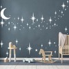 Stars and Moon Wall Decal Star Decals for Walls Nursery