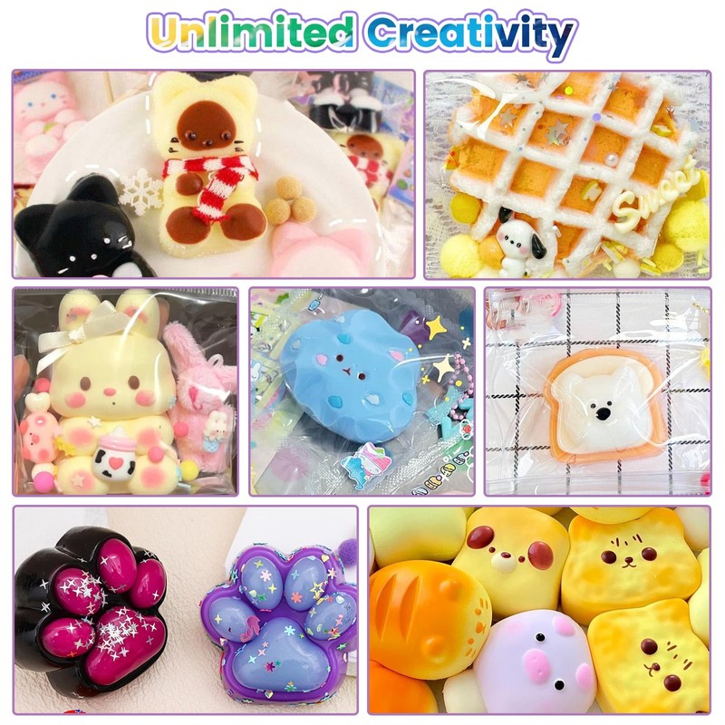 TECMIYO Taba Squishy Silicone Pigment - 12 Colors Liquid Dye