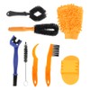 8pcs Bicycle Cleaning Tool Set Kit Bike Chain Tire Cleaning