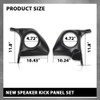 G-PLUS Speaker Kick Panel Set Compatible with Chevy Monte Carlo
