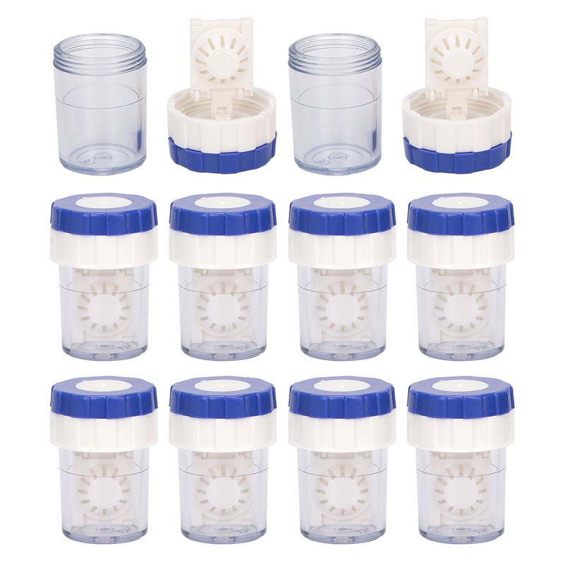 10pcs Manual Contact Lens Cleaner Professional Portable Contact Lens Washer