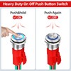 12V Latching Push Button Switch 20A Heavy Duty DC 12