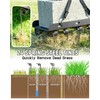 BlumeTrec Tow Behind Dethatcher, Pull Behind Lawn Dethatcher with Spring
