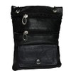 Soft Leather Neck Id/passport Wallet/holder by Leatherboss (Black)