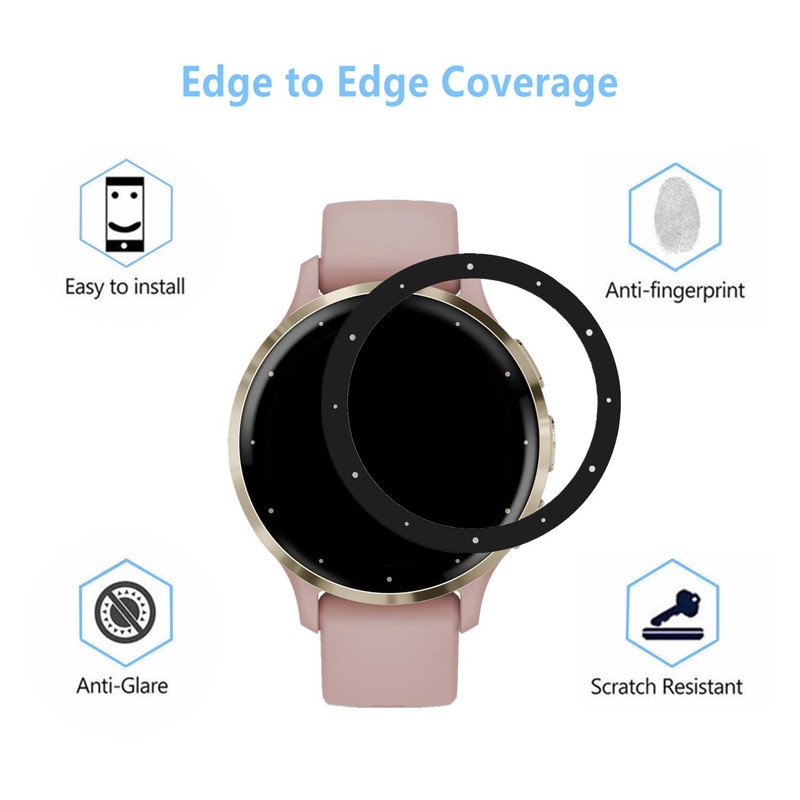 Aemus Compatible for Garmin Venu 3S Screen Protector (3 Pack)