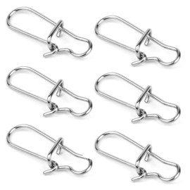 G.T.R Duo Lock Snap Stainless Steel Size 5-3 cm Set of 6