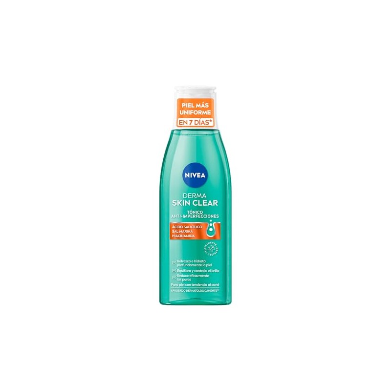 NIVEA Derma Skin Clear Tnico Anti-imperfecciones (200 ml)