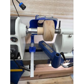 Simple Dust Collection System for Split-Bed Wood Lathe (Fits 4" Tubing, Laguna 15 x 24 Lathe)