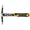 Roughneck Gorilla ROU11038 V-Series Double Ended Scutch Hammer 20oz/567g, Black-yellow