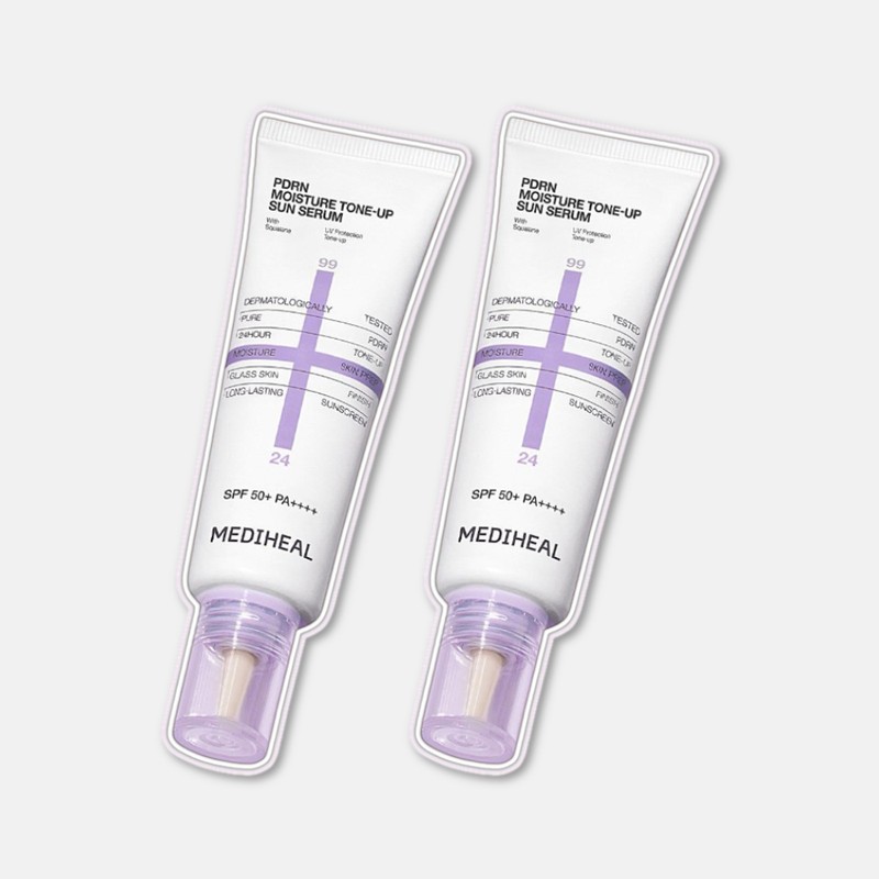 Mediheal PDRN Moisture Sun Serum Sun Cream 50g x 2