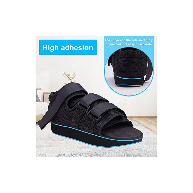 Post Op Recovery Shoe Adjustable Medical Walking Shoe Forefoot Off-Loading