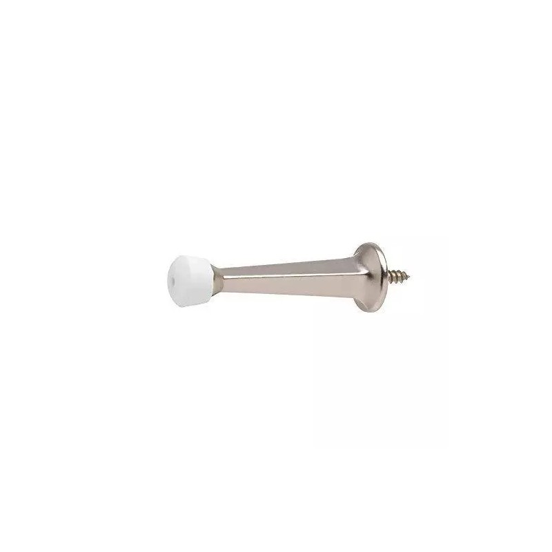 Perfect Home 48x Premium Nickel Door Stop Solid Rigid Brushed
