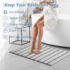 AWW Foldable Stone Bath Mat, Super Absorbent Diatomaceous Earth Mat,