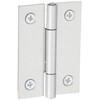 High Logic Stainless Steel Hinges, 1-Pack x 2-Hinges, 17503