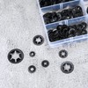 340 Pcs Starlock Washers, Internal Tooth Quick Speed Locking Washers,
