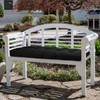 HOMELYSIAN Tufted Bench Cushions for Outdoor Furniture, 44" x 19"