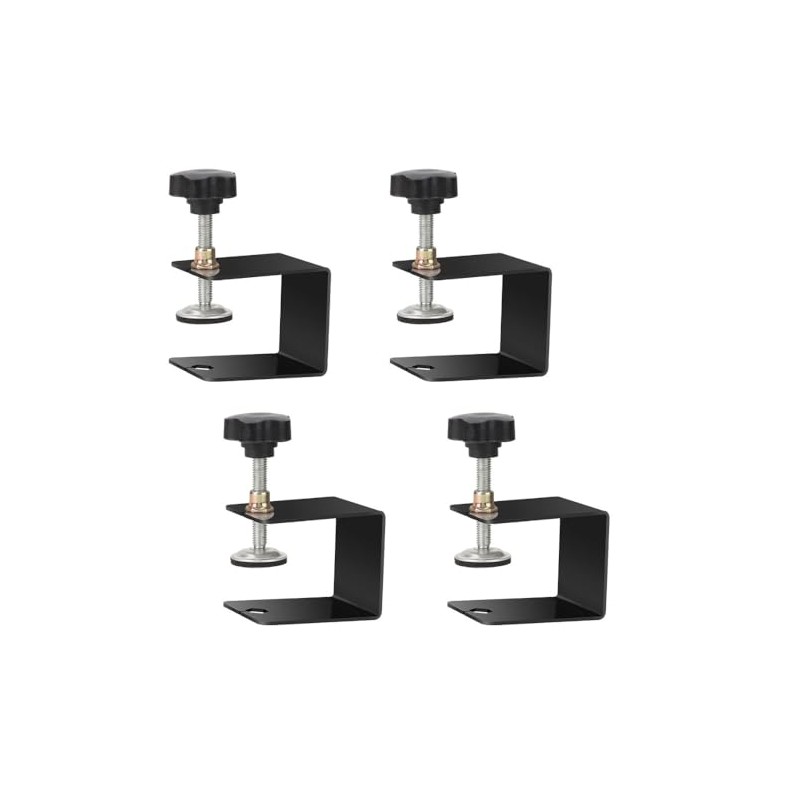 Armastuse 4 Pcs Drawer Front Installation Clamps,Adjustable Stable Furniture Woodworking