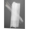 100pcs 1/16 x 12in Acrylic Dowel Rods Sticks, Clear Round