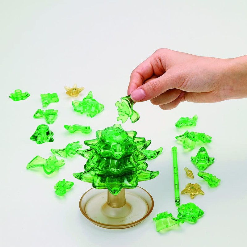 Beverly 69 Piece Crystal Puzzle Christmas Tree 50288
