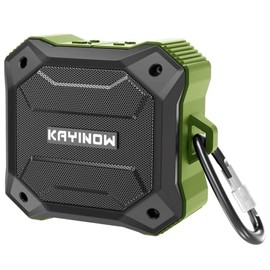 New Upgraded 5W IPX7 Waterproof Bluetooth Speaker Portable Vibrating Wireless Speaker Loud Stereo Sound, TWS Stereo Pairing, 12 Hours, Bluetooth 5.0, Built-in Mic for Outdoors