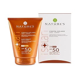 Nature's iSolari SPF 50 Sun Protection Face and Body Moisturising and Nourishing Cream Waterproof 150ml
