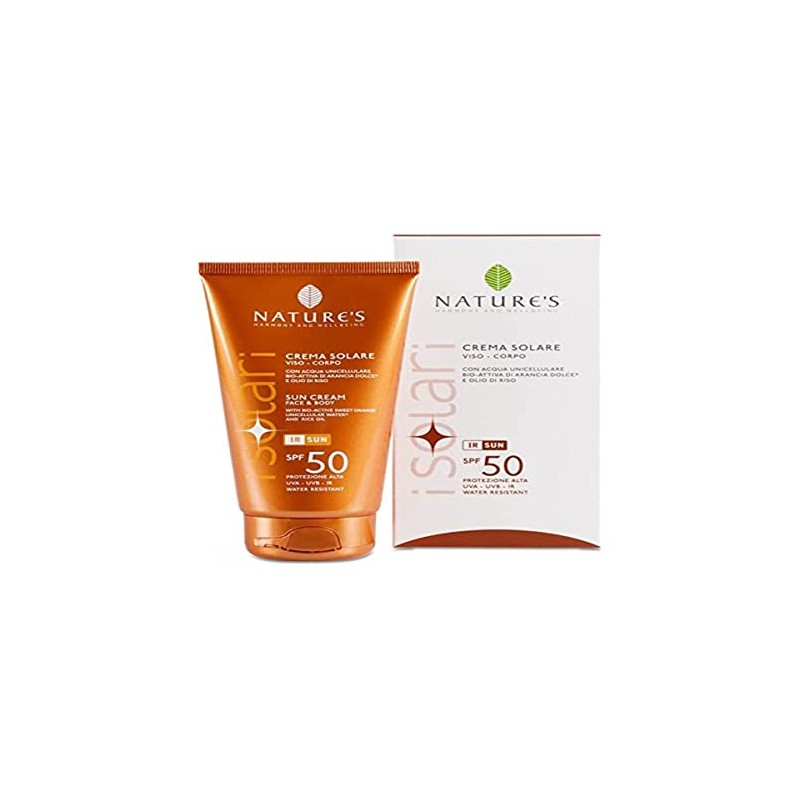 Nature's iSolari SPF 50 Sun Protection Face and Body Moisturising