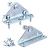 sourcing map 10MM Ball Stud Mounting Bracket, 2PCS Gas Struts