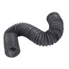 Flexible Aluminum Ducting Duct 1m Length with Clamp for Ventilation