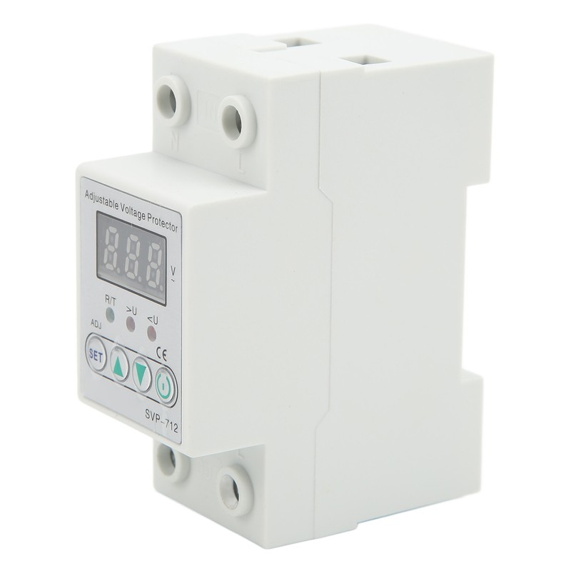 Over Under Voltage Protector Volt Protective Device Adjustable Auto Delay